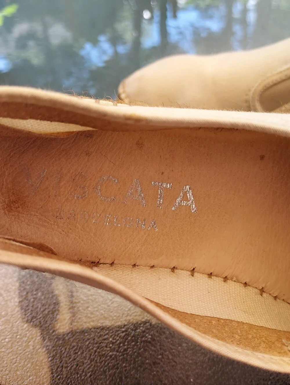 Viscata Made In Spain Flatform Canvas Espadrilles